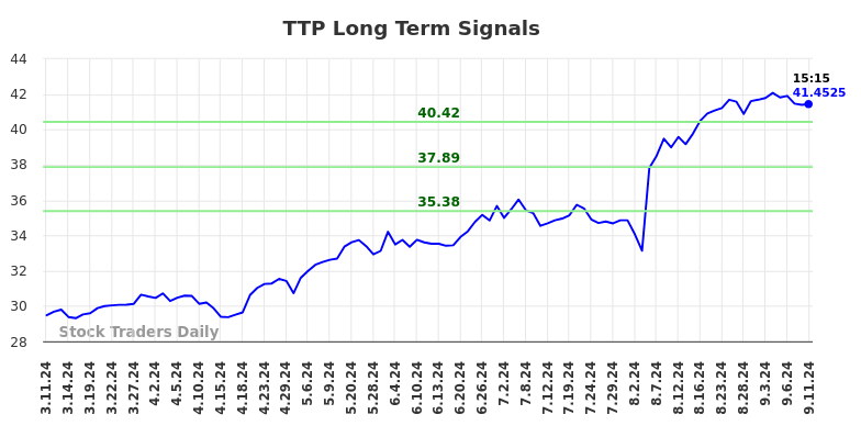 TTP Long Term Analysis for September 12 2024