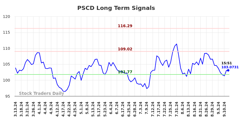 PSCD Long Term Analysis for September 14 2024