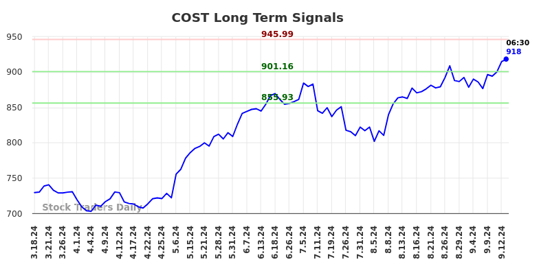 COST Long Term Analysis for September 16 2024