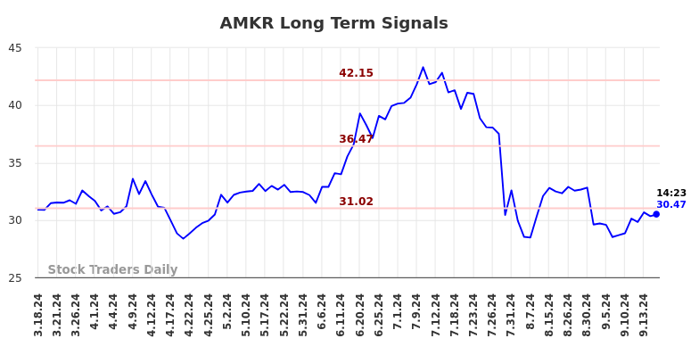 AMKR Long Term Analysis for September 17 2024