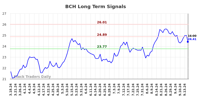 BCH Long Term Analysis for September 17 2024