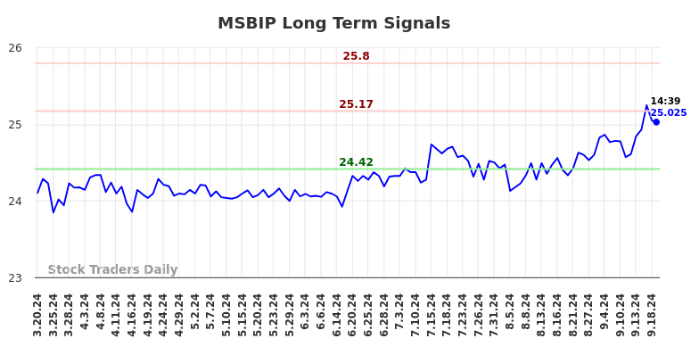 MSBIP Long Term Analysis for September 21 2024