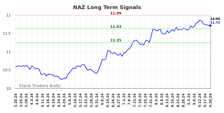 NAZ Long Term Analysis for September 21 2024