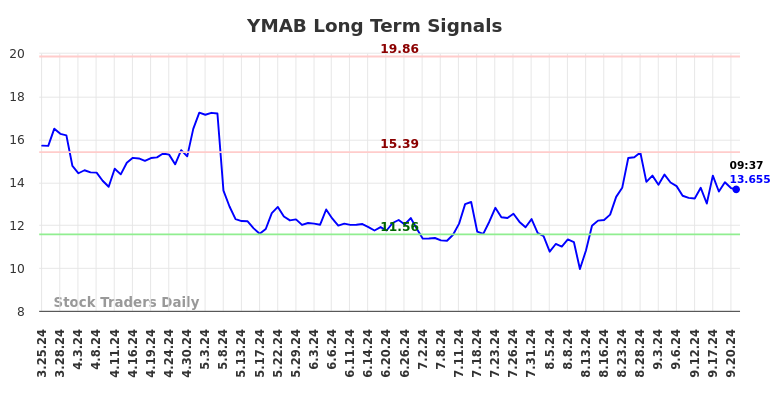 YMAB Long Term Analysis for September 23 2024