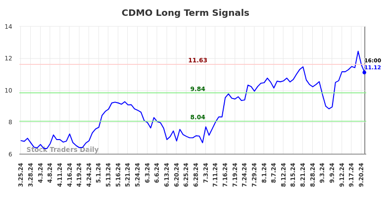 CDMO Long Term Analysis for September 24 2024