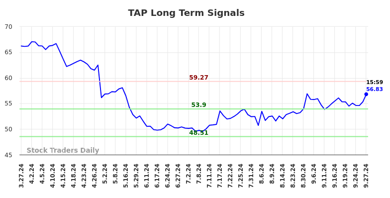 TAP Long Term Analysis for September 28 2024