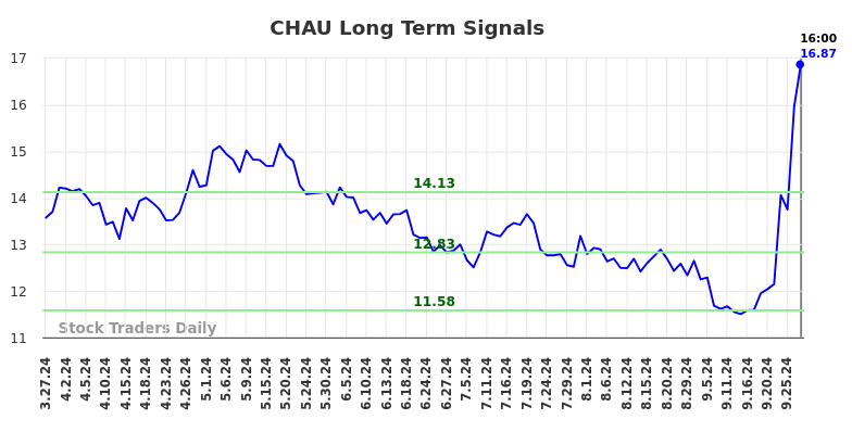 CHAU Long Term Analysis for September 29 2024