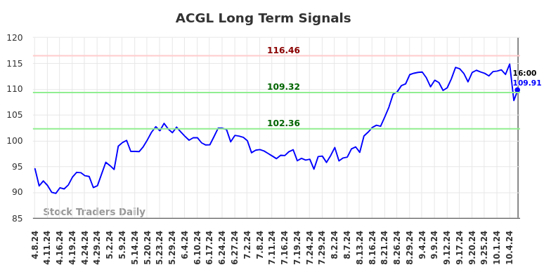 ACGL Long Term Analysis for October 8 2024