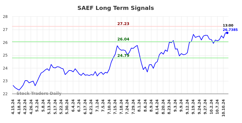 SAEF Long Term Analysis for October 13 2024