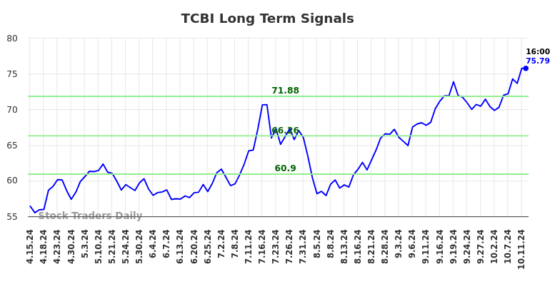 TCBI Long Term Analysis for October 14 2024