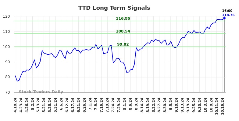 TTD Long Term Analysis for October 19 2024