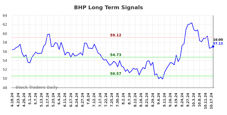 BHP Long Term Analysis for October 20 2024