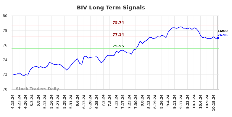 BIV Long Term Analysis for October 20 2024