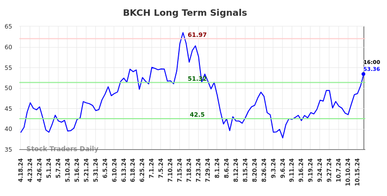 BKCH Long Term Analysis for October 20 2024