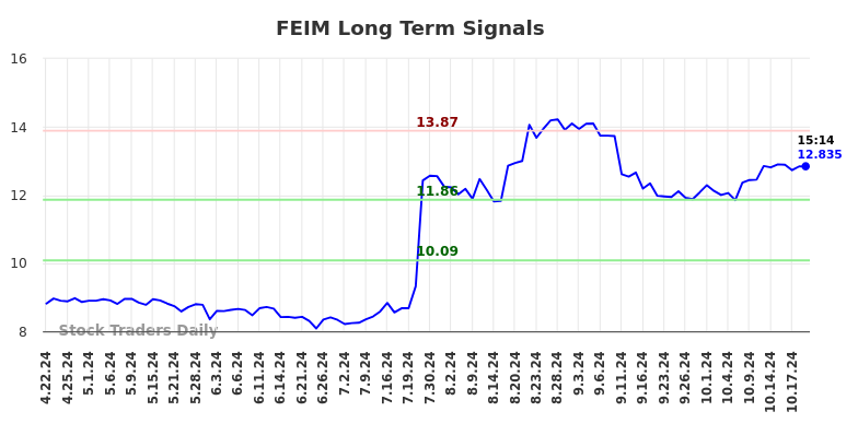 FEIM Long Term Analysis for October 21 2024