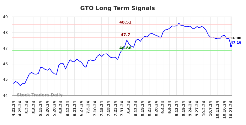 GTO Long Term Analysis for October 22 2024