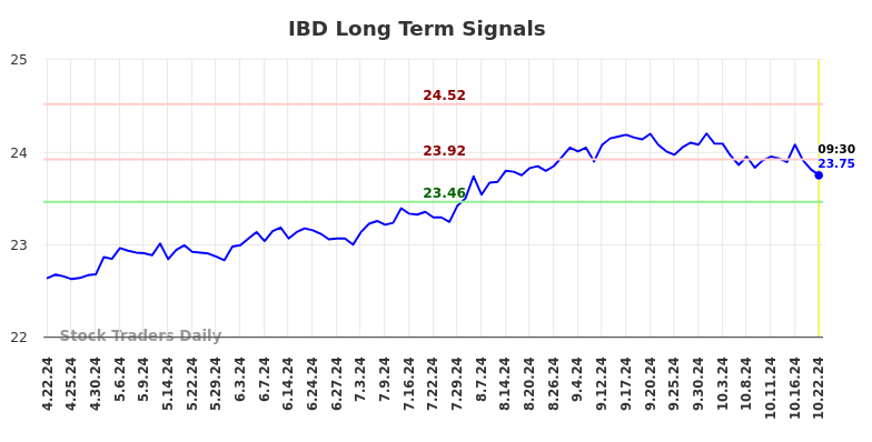 IBD Long Term Analysis for October 22 2024