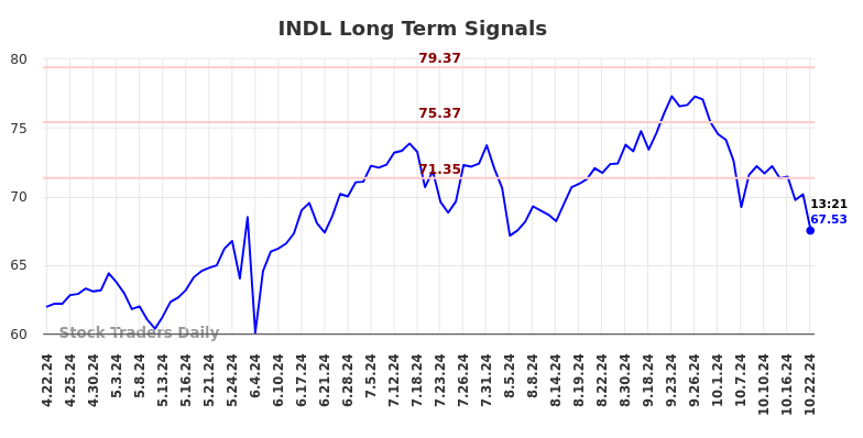 INDL Long Term Analysis for October 22 2024