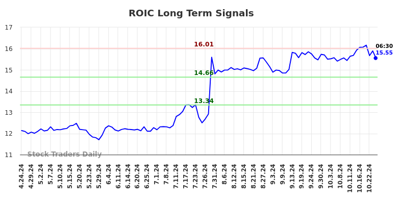 ROIC Long Term Analysis for October 24 2024