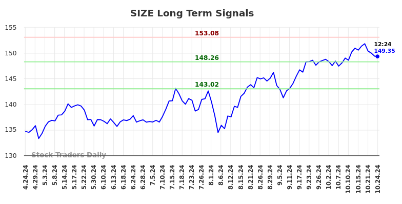 SIZE Long Term Analysis for October 24 2024