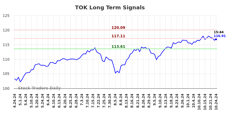 TOK Long Term Analysis for October 24 2024