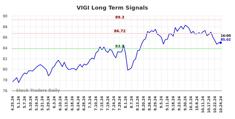 VIGI Long Term Analysis for October 25 2024