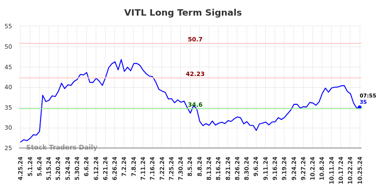 VITL Long Term Analysis for October 25 2024