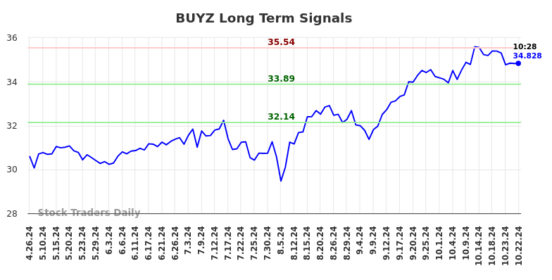 BUYZ Long Term Analysis for October 26 2024