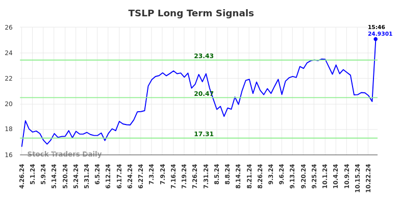 TSLP Long Term Analysis for October 28 2024