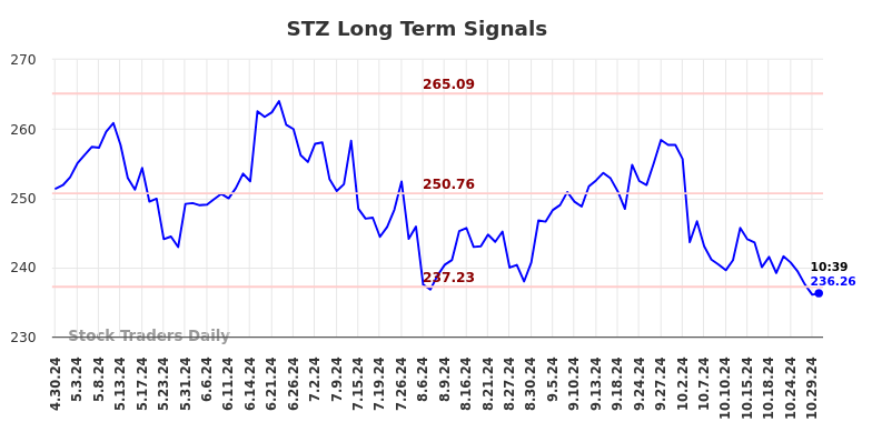 STZ Long Term Analysis for October 30 2024