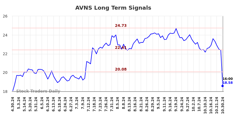 AVNS Long Term Analysis for October 30 2024