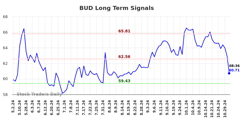 BUD Long Term Analysis for October 31 2024