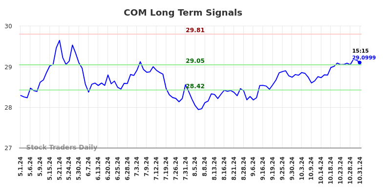 COM Long Term Analysis for October 31 2024