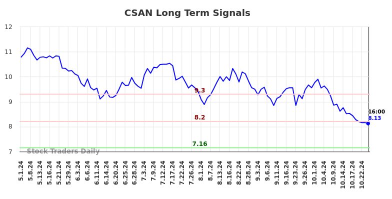 CSAN Long Term Analysis for October 31 2024