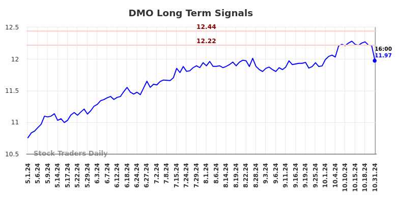 DMO Long Term Analysis for October 31 2024