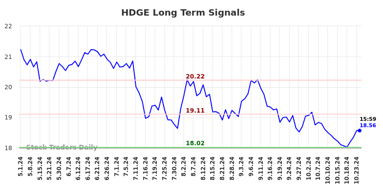 HDGE Long Term Analysis for November 2 2024