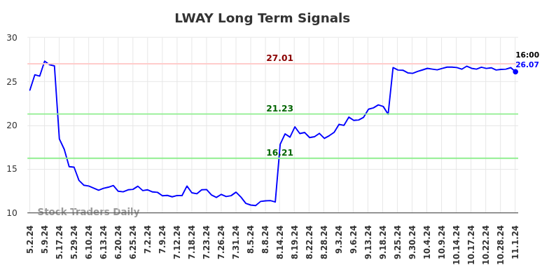 LWAY Long Term Analysis for November 2 2024