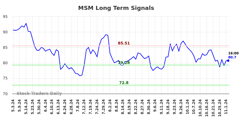 MSM Long Term Analysis for November 3 2024