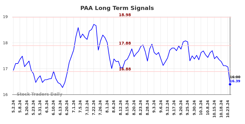 PAA Long Term Analysis for November 3 2024