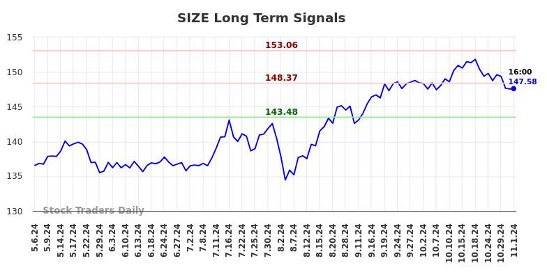 SIZE Long Term Analysis for November 4 2024