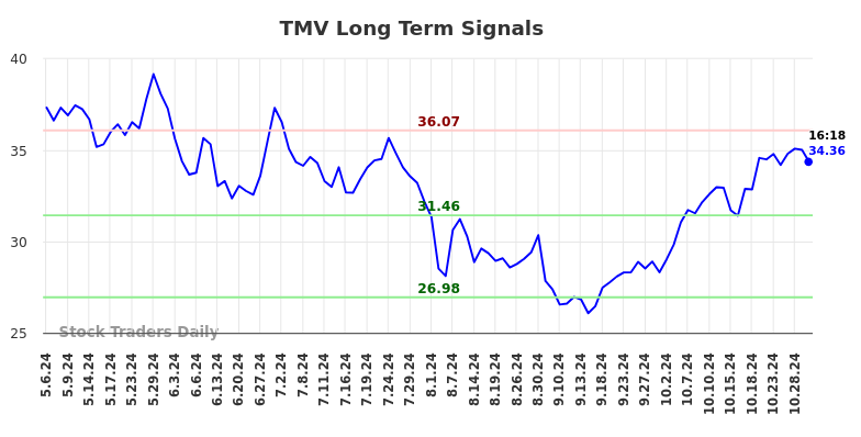 TMV Long Term Analysis for November 4 2024