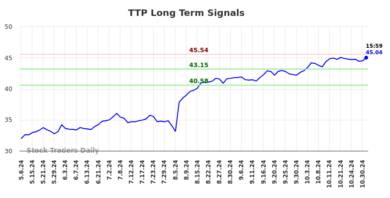 TTP Long Term Analysis for November 4 2024