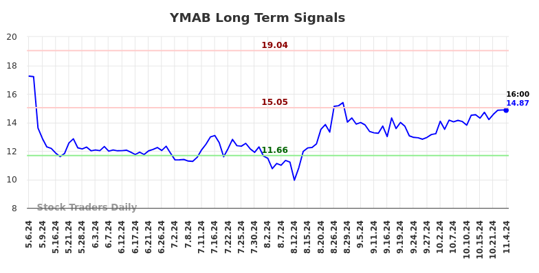 YMAB Long Term Analysis for November 5 2024