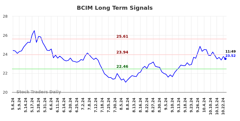 BCIM Long Term Analysis for November 6 2024