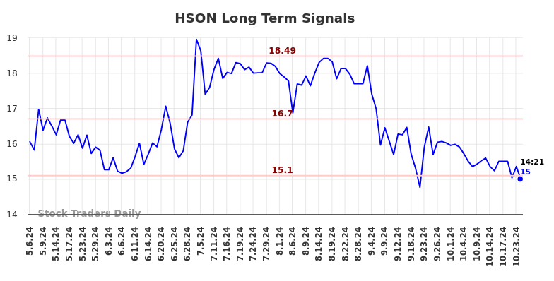 HSON Long Term Analysis for November 6 2024