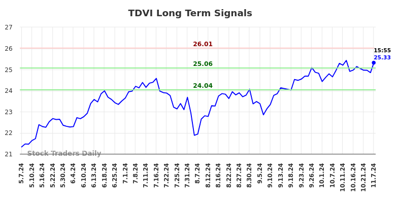 TDVI Long Term Analysis for November 7 2024