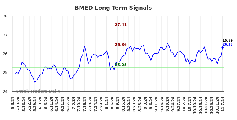 BMED Long Term Analysis for November 8 2024