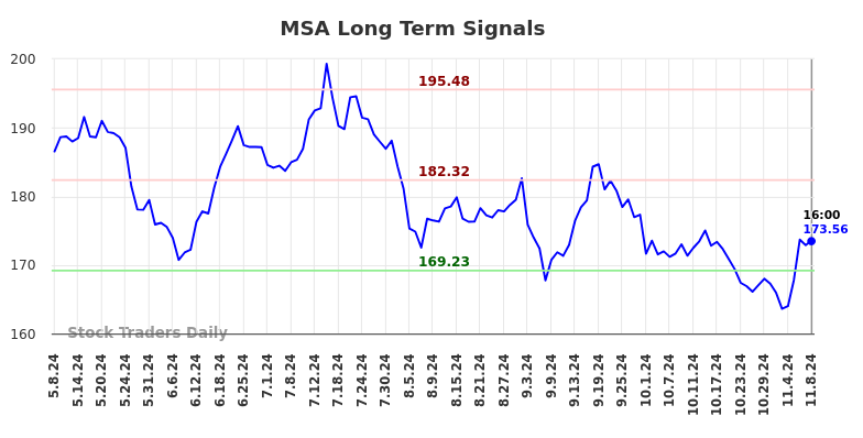 MSA Long Term Analysis for November 8 2024