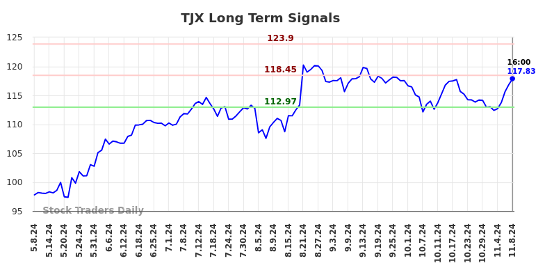 TJX Long Term Analysis for November 9 2024