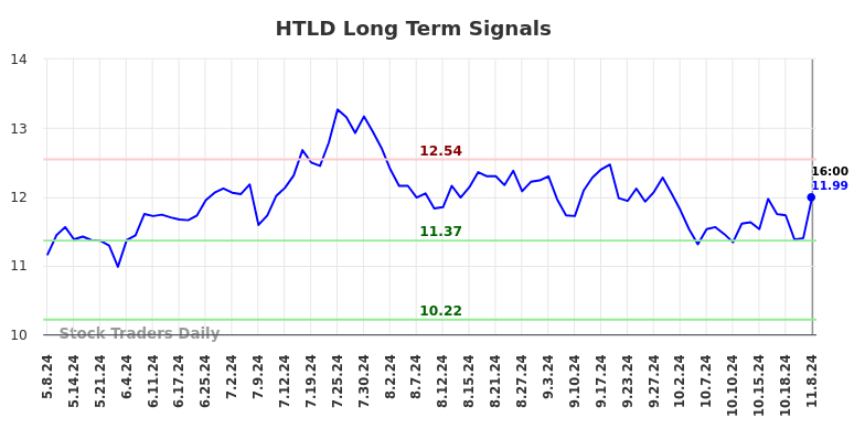 HTLD Long Term Analysis for November 9 2024